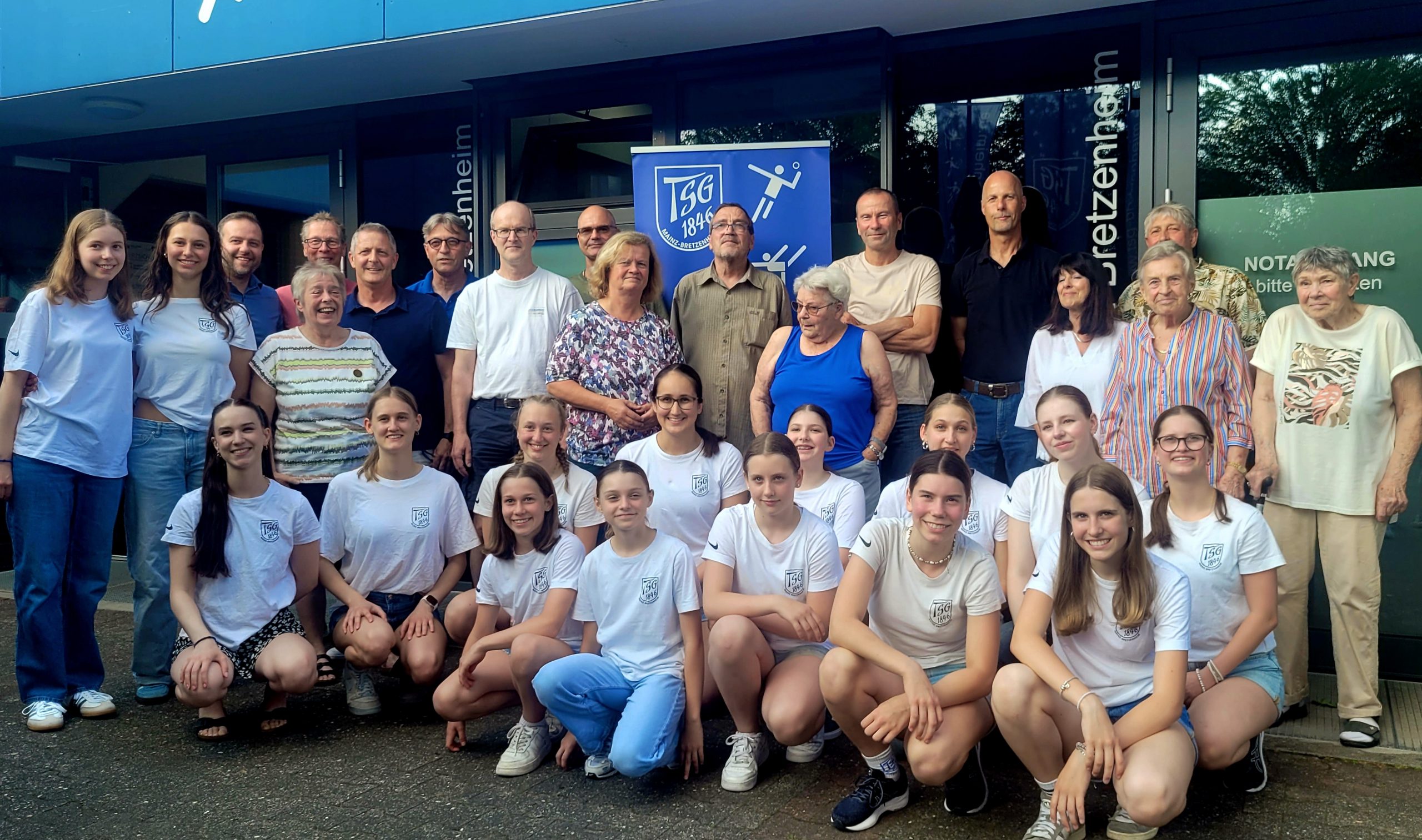 Gruppenbild Ehrung
